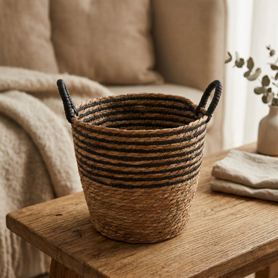 Straw Basket Set 3 Pcs